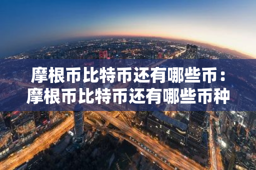 摩根币比特币还有哪些币:摩根币比特币还有哪些币种-第1张图片-智财锋资讯网 摩根币比特币还有哪些币:摩根币比特币还有哪些币种-第1张图片-智财锋资讯网