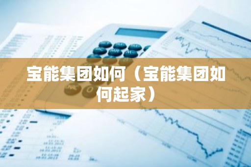 宝能集团如何(宝能集团如何起家)-第1张图片-智财锋资讯网 宝能集团如何(宝能集团如何起家)-第1张图片-智财锋资讯网
