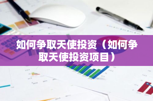 如何争取天使投资（如何争取天使投资项目）-第1张图片-智财锋资讯网
