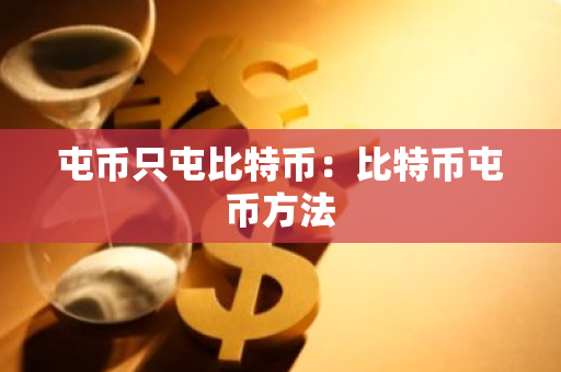 屯币只屯比特币：比特币屯币方法-第1张图片-智财锋资讯网