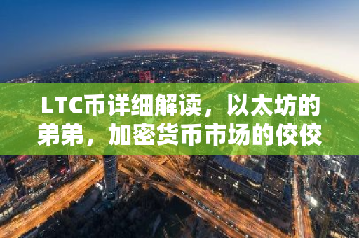 LTC币详细解读，以太坊的弟弟，加密货币市场的佼佼者