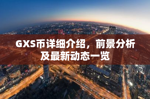 GXS币详细介绍，前景分析及最新动态一览