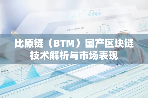 比原链（BTM）国产区块链技术解析与市场表现-第1张图片-智财锋资讯网