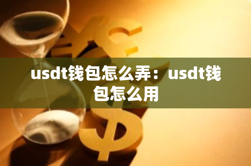 usdt钱包怎么弄：usdt钱包怎么用