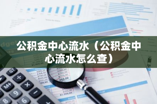 公积金中心流水（公积金中心流水怎么查）-第1张图片-智财锋资讯网