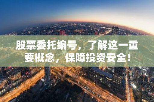 股票委托编号，了解这一重要概念，保障投资安全！-第1张图片-智财锋资讯网