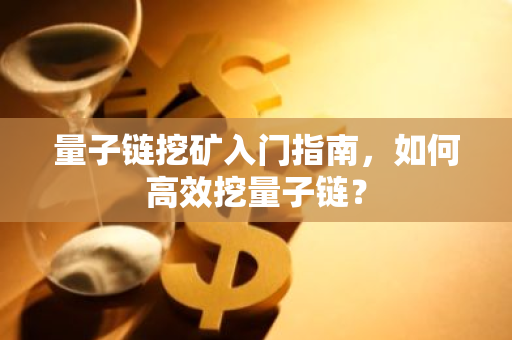 量子链挖矿入门指南，如何高效挖量子链？-第1张图片-智财锋资讯网