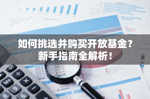 如何挑选并购买开放基金？新手指南全解析！-第1张图片-智财锋资讯网