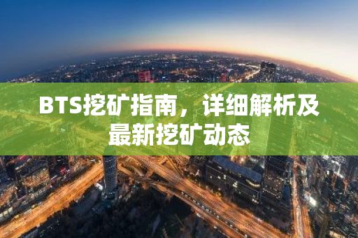 BTS挖矿指南，详细解析及最新挖矿动态