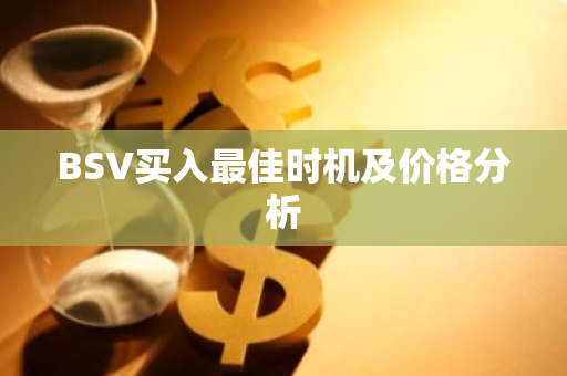 BSV买入最佳时机及价格分析-第1张图片-智财锋资讯网 BSV买入最佳时机及价格分析-第1张图片-智财锋资讯网