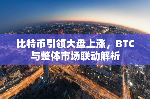 比特币引领大盘上涨,BTC与整体市场联动解析-第1张图片-智财锋资讯网 比特币引领大盘上涨,BTC与整体市场联动解析-第1张图片-智财锋资讯网