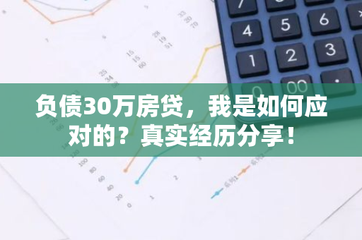 负债30万房贷,我是如何应对的?真实经历分享!-第1张图片-智财锋资讯网 负债30万房贷,我是如何应对的?真实经历分享!-第1张图片-智财锋资讯网