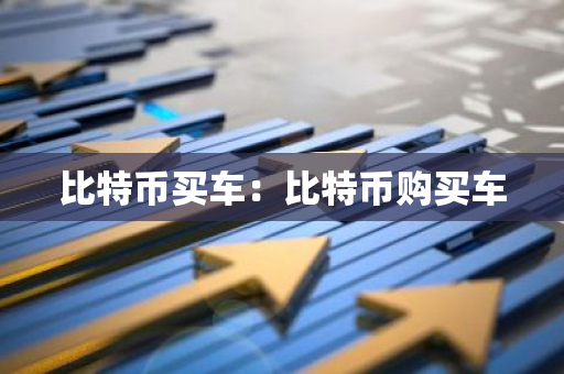 比特币买车：比特币购买车-第1张图片-智财锋资讯网