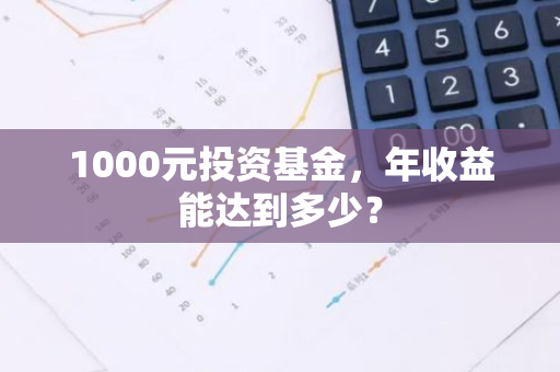 1000元投资基金，年收益能达到多少？-第1张图片-智财锋资讯网