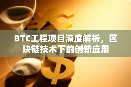 BTC工程项目深度解析，区块链技术下的创新应用-第1张图片-智财锋资讯网