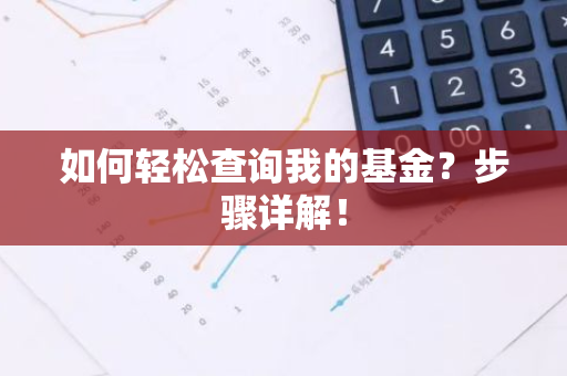 如何轻松查询我的基金？步骤详解！-第1张图片-智财锋资讯网
