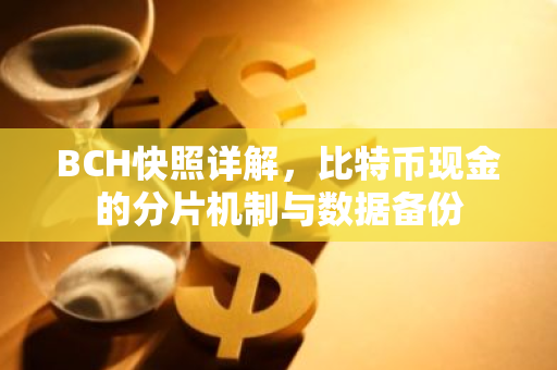 BCH快照详解，比特币现金的分片机制与数据备份