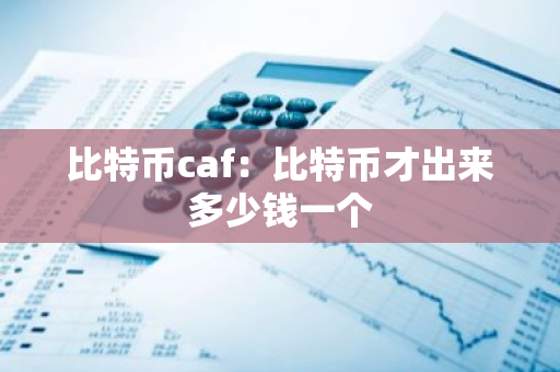 比特币caf：比特币才出来多少钱一个-第1张图片-智财锋资讯网