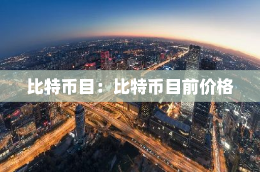 比特币目：比特币目前价格-第1张图片-智财锋资讯网