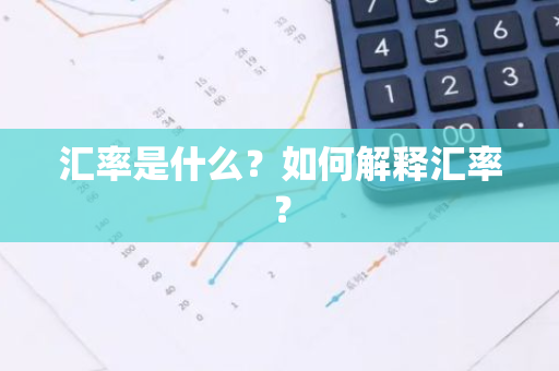 汇率是什么?如何解释汇率?-第1张图片-智财锋资讯网 汇率是什么?如何解释汇率?-第1张图片-智财锋资讯网