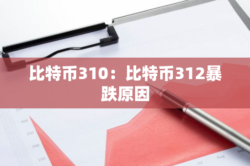 比特币310：比特币312暴跌原因-第1张图片-智财锋资讯网