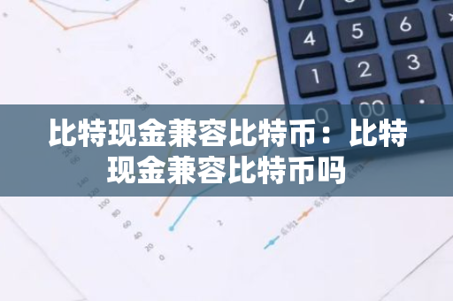 比特现金兼容比特币：比特现金兼容比特币吗-第1张图片-智财锋资讯网