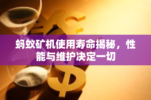 蚂蚁矿机使用寿命揭秘，性能与维护决定一切-第1张图片-智财锋资讯网