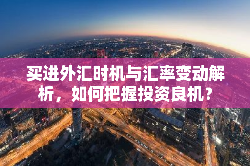 买进外汇时机与汇率变动解析，如何把握投资良机？