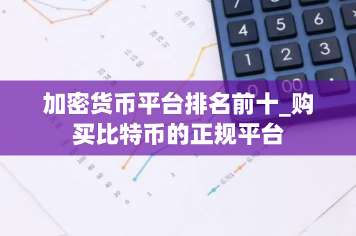 加密货币平台排名前十_购买比特币的正规平台