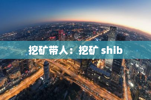 挖矿带人：挖矿 shib