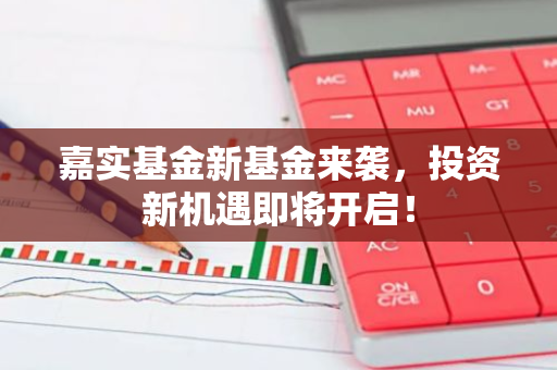 嘉实基金新基金来袭，投资新机遇即将开启！