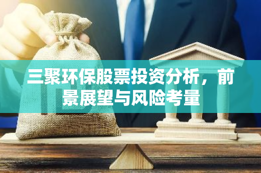三聚环保股票投资分析，前景展望与风险考量