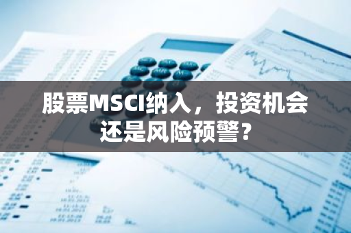 股票MSCI纳入，投资机会还是风险预警？