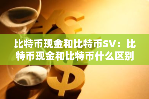 比特币现金和比特币SV：比特币现金和比特币什么区别