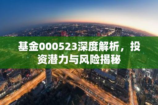基金000523深度解析，投资潜力与风险揭秘