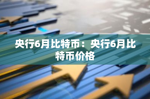 央行6月比特币：央行6月比特币价格-第1张图片-智财锋资讯网