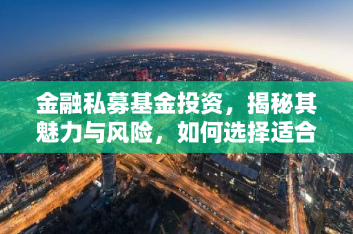 金融私募基金投资，揭秘其魅力与风险，如何选择适合自己的投资方式？