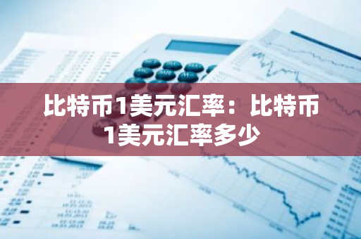 比特币1美元汇率：比特币1美元汇率多少-第1张图片-智财锋资讯网