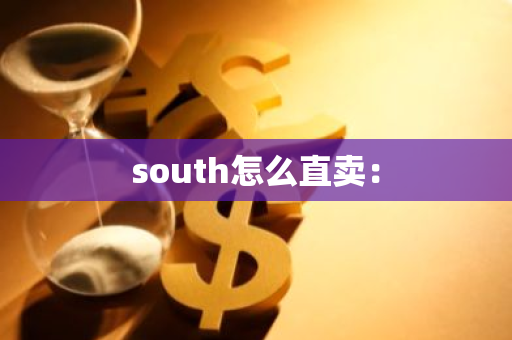 south怎么直卖：-第1张图片-智财锋资讯网