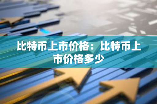 比特币上市价格：比特币上市价格多少