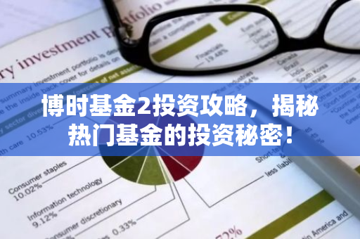 博时基金2投资攻略，揭秘热门基金的投资秘密！
