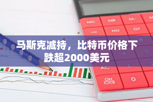 马斯克减持，比特币价格下跌超2000美元-第1张图片-智财锋资讯网