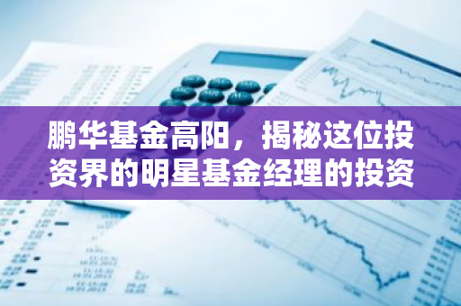 鹏华基金高阳，揭秘这位投资界的明星基金经理的投资智慧