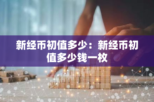 新经币初值多少：新经币初值多少钱一枚
