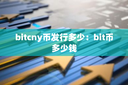 bitcny币发行多少：bit币多少钱-第1张图片-智财锋资讯网