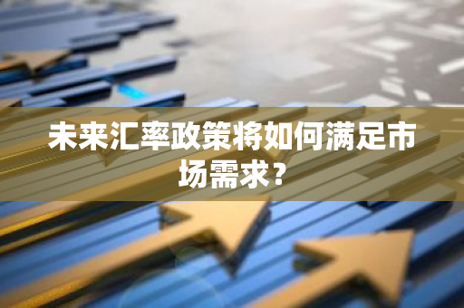 未来汇率政策将如何满足市场需求？-第1张图片-智财锋资讯网