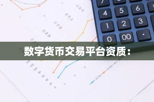 数字货币交易平台资质：-第1张图片-智财锋资讯网