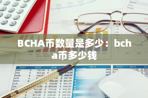 BCHA币数量是多少：bcha币多少钱