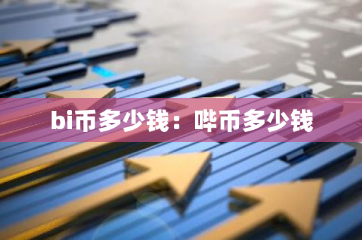 bi币多少钱：哔币多少钱-第1张图片-智财锋资讯网