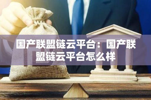 国产联盟链云平台：国产联盟链云平台怎么样